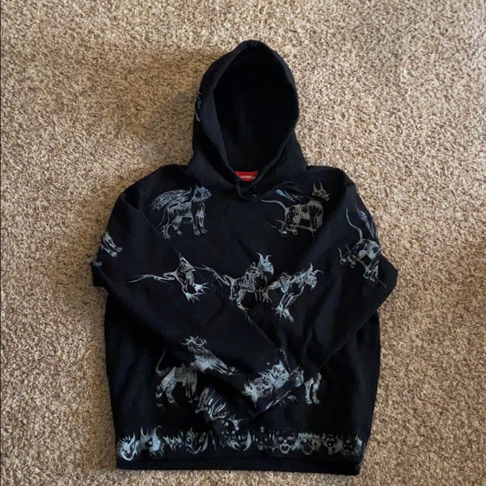 COPY - supreme animals hoodie
